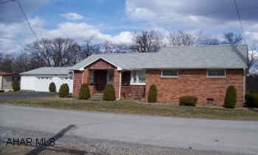 Route 36 to McKee.  Turn at McKee Electric onto Shoenfelt Road. Great Ranch home with oversized 2-car garage.  Insulated windows, newer roof, security system, and plaster walls.  Large fireplace.  Additional 3/4 Bath in basement.  Spacious breezeway.  Large storage shed included.  MUST SEE!   Owner is relative of agent.