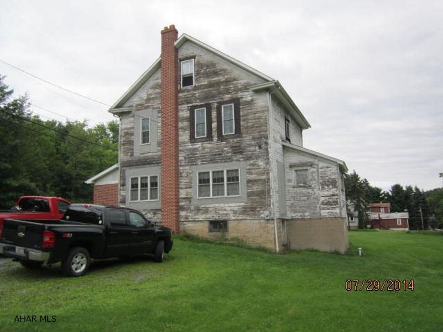 Exterior of home needs sided.  Interior has been updated and remodeled.