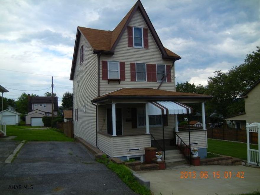 Take a look 2.5 story in Garden Heights, updated large eat-in-kitchen, formal living room, formal dining room, laundry room and 1/2 bath on first flor, updatede bath and 3 bedrooms on 2nd floor, large 2 stall garage, shed, fenced, new windows, newer roof, off street parking front and rear, very clean, move right in. $1500 seller assist.