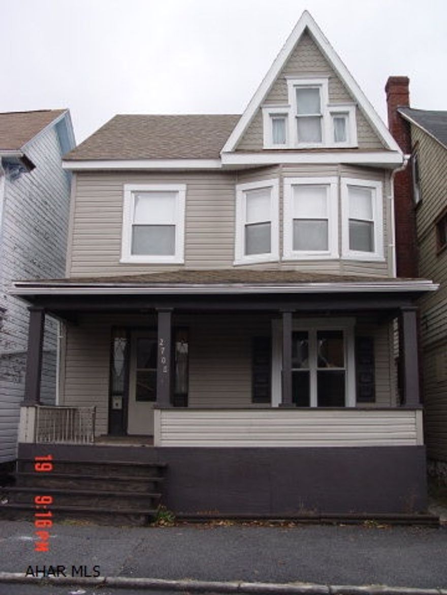 New roof, new hot water heater, new plumbing, new windows and new furnace.  Nice investment or great starter home.