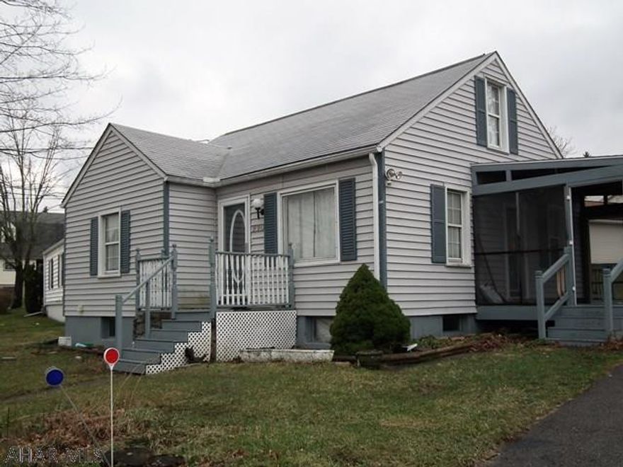 Snugly Cape Cod with 2 bedrooms, updated Kitchen with eat in, nice size living room with 2 bedrooms first floor, first floor bath and attic bedroom. Basement has bonus room. Screened in Deck, Shed.