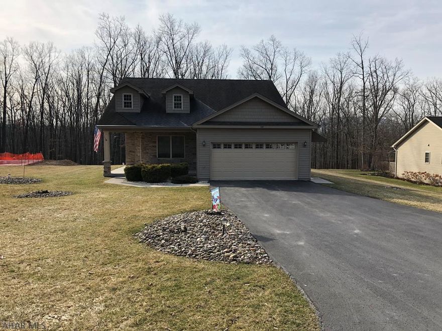 Pristine like new condition on this one story sprawling rancher on 102x207 lot.  3BR/2BA with full basement and integral garage.  A jewel in rural Hollidaysburg for retirement or anyone seeking peaceful quiet enjoyment.