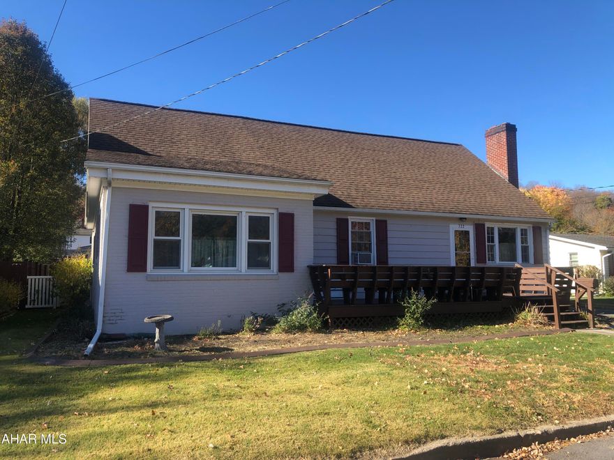 This 1.5 story home sits on a lovely lot within walking distance to downtown Bedford. Curl up in front of the wood burning fireplace in the cozy living room or gather in the large family room. The first floor bedroom and bath offer convenience. The second floor boasts two bedrooms and a huge bonus room off one of the rooms. The options are endless for the rear addition that used to be a dog grooming business - could be converted to an owner or guest suite. Enjoy the deck and fenced area in the spacious back yard. On street and off street parking available. With some care and upgrades, this could be the perfect place to establish your new home. Come take a look!