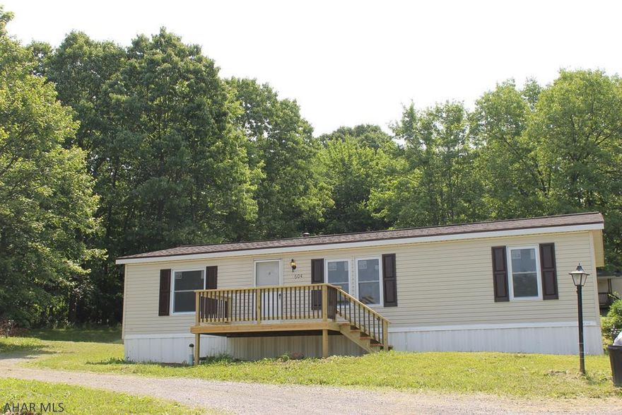 Completely remodeled mobile home with central air.  Master bedroom with full bath, walk in closet.  Lot rent includes sewer fees and trash removal.  Must see!  Call for your showing.