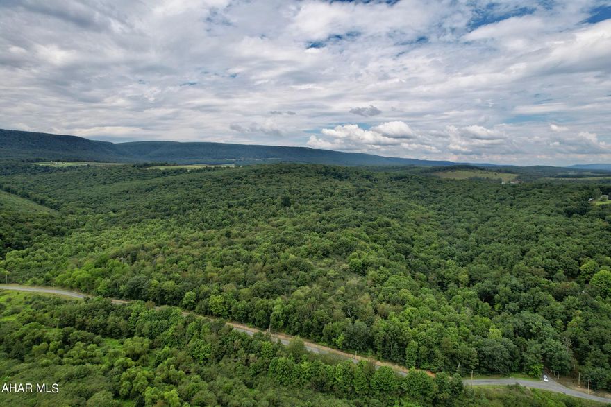 Hunter's and nature lovers paradise ... take note, this 197 +/- acres private oasis will not last long!  If you are looking for seclusion, plenty of wildlife including white tailed deer, bear and wild turkey, this property will not disappoint.  It is known for exceptional hunting and wonderful trails, mountain stream, pond and woods.   Plenty of road frontage, easy access, buildable areas, views and easy access to I99, Route 30, PA turnpike & Shawnee State Park makes this an exceptional buy.

--