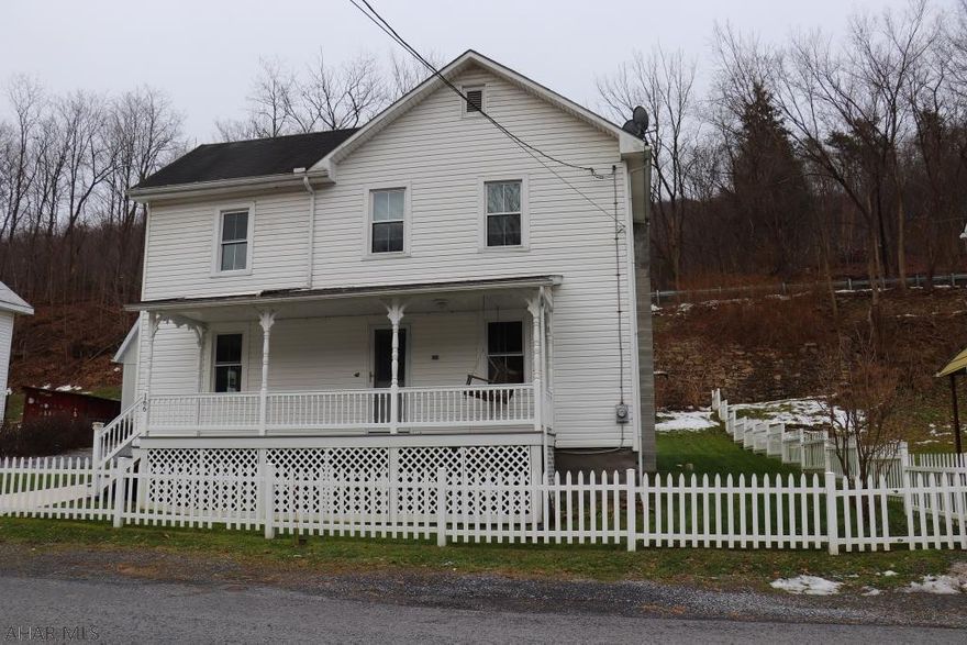 Lovely renovated 4 bedroom, 2 bath home.  Home has new floorings, updated kitchen, new windows with lifetime warranty, updated pex manifold, new wiring, newer oil tanks, blown in insulation in attic, and is handicapped accessible. There are two additional bonus rooms that could be made into bedrooms on the second floor. Detached Garage has second floor storage or could be used as a workshop. Water and electric to garage.