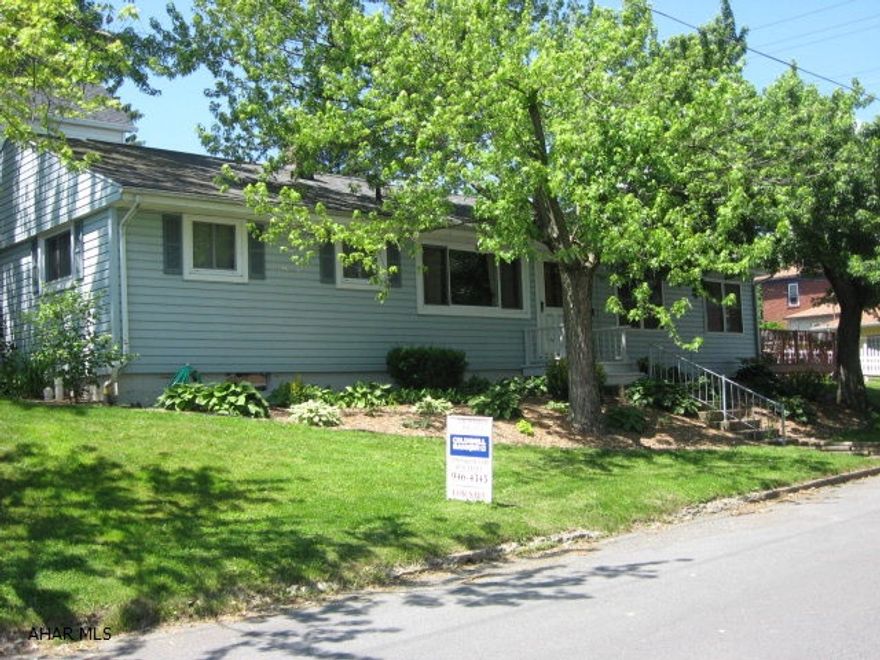 Totally remodeled Fairview rancher. Everything replaced. Beautiful oak kitchen with all appliances. 3BR, 1.5 bath, 1 car garage. GFA with central air. Deck, double lot, corner property. Basement family room. First floor laundry. Freshly painted. Move in condition.