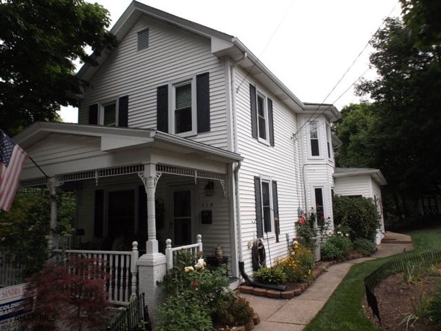 Over 2600 sq. ft., beautifully remodeled and updated. Large rooms including a new, sunken family room, laundry and full bath on first floor.  Cozy breakfast nook off kitchen.  New master bedroom and bath on second floor with three additional spacious bedrooms.  Updated family bath.  Newer thermopane windows make this home light and breezy but central A/C has been added for hot summer days.  Lovely deck for outside entertaining.  Off street parking at front and rear.  Attractive fencing, and beautiful landscaping on nearly 1/3 acre in the Borough provides fresh flowers throughout the season.  Electric is 100 amp service with a sub panel.  2017 assessment is $182,300 with projected taxes $2885.