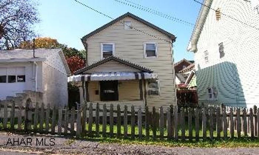 Excellent starter home, currently used as investment property. Newer vinyl, roof, furnace, and 100 amp. breakers, fenced yard. Great rental history, just inspected by city and new certificate. Rents for $400 per month plus gas & electric. Owner pays water (average $35 per month).  * Motivated Seller*  Investors this is a 40 month return.