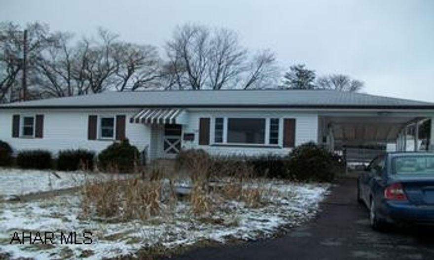 Property is being sold in AS IS condition.  Probable freeze damage.