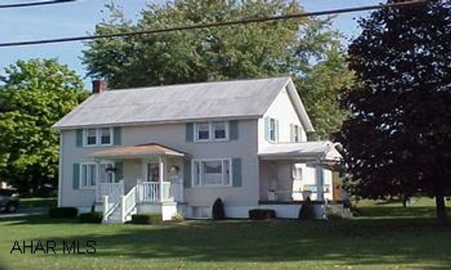 From Roaring Spring, Rt 164 to Maritnsburg.  Make Right at light.  Home on left.  Nice back deck, family room addition, and side porch.  Hardwood under carpet.(except in additon).  See additional photos #J-845. From Roaring Spring, Rt 164 to Maritnsburg.  Make Right at light.  Home on left.  Nice back deck, family room addition, and side porch.  Hardwood under carpet.(except in additon).  See additional photos #J-845.