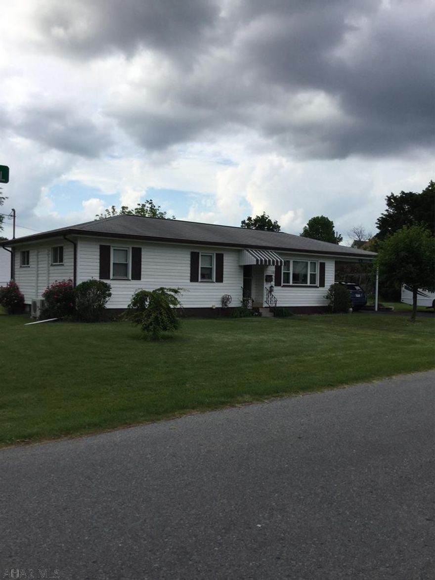 Very nice, all one floor. Entire corner double lot is fenced in. Beautiful updated kitchen with new appliances and granite counters.