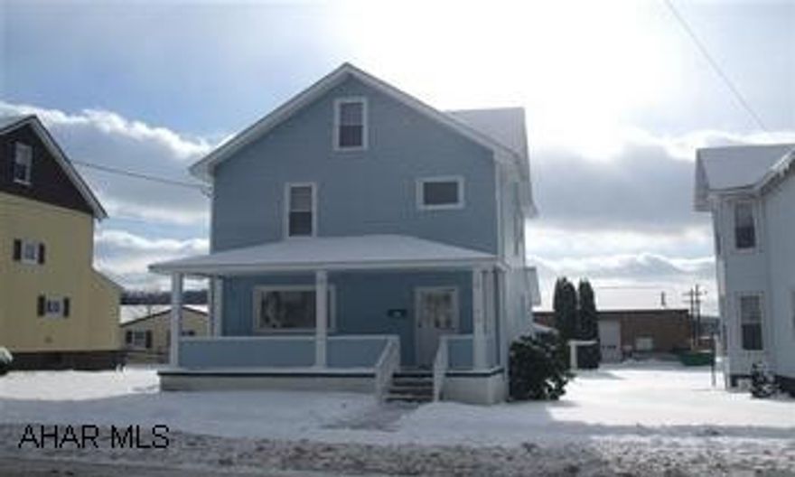 Well maintained home with off street parking and a two car garage.  The third floor bedroom could be two bedrooms. Very clean and lots of room!   Move in ready.  Must see!