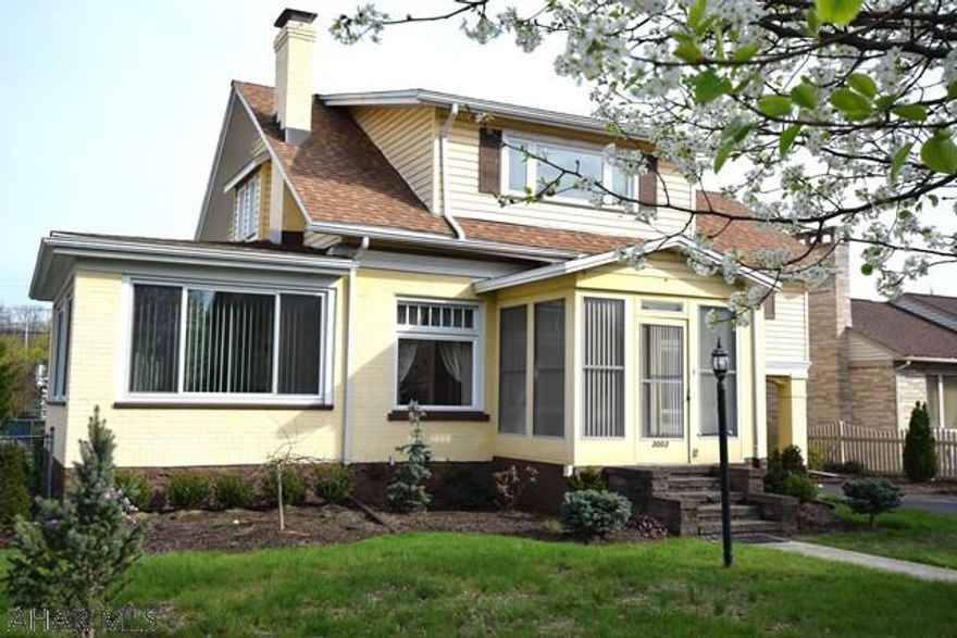 Someone willing to do some remodeling is going to get a great deal on this Columbia Park classic two story home.  So much character and potential in this very desirable neighborhood.  Sunroom addition off the living room as well as three season sunroom to the rear with gas heater to extend use into the colder months.  Beautifully landscaped fenced yard.  Two car garage plus carport.  Lots of space to spread out in this great home.