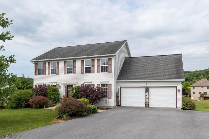 Great 4 bedroom home in Cree Manor.  Home has 3 finished floors with 2.5 bathrooms, second floor laundry, Master Bedroom with walk-in room closets, Master bath with spa tub and walk in shower, panel doors, open floor plan in kitchen area with eat in, family room 23'11x12'1 deck off kitchen, corian counter in the kitchen, entertaining in basement with bar, family room and man cave, patio off finished basement.  Home has Geothermal/Water source heat pump - A/C/Heat very efficient.  Partially fenced in, brick burn ring.  See average utilities.