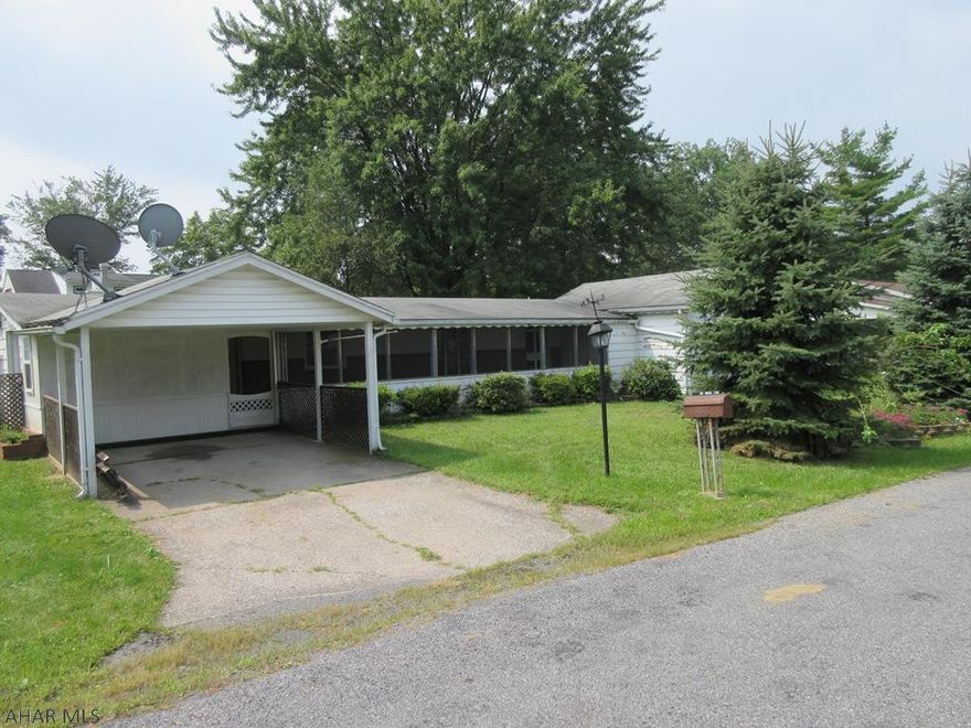 Greenwood/Bellmeade area 1 story home needs some TLC, but nice location. Nice kitchen, large living room, 3 bedrooms and modern bath. First floor laundry, 1 car carport, storage shed and more. Property sold AS-IS. Seller will make no repairs. Offers must be submitted through HUD approved broker. Buyer pays both transfer taxes. Equal Housing Opportunity.  Side yard to left of house included in sale. Yard area directly to rear of home belongs to neighboring property.