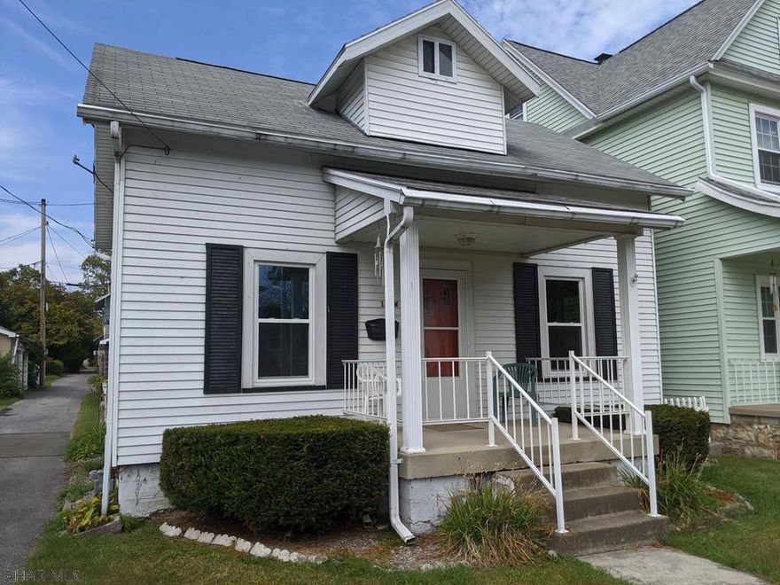 Freshly remodeled with a new kitchen and bathroom. Fresh carpet and paint throughout. Features a nice size yard and a 1.5 car detached garage. New double pane windows. Additional space on the enclosed rear porch. This is a great opportunity for a move in ready home.