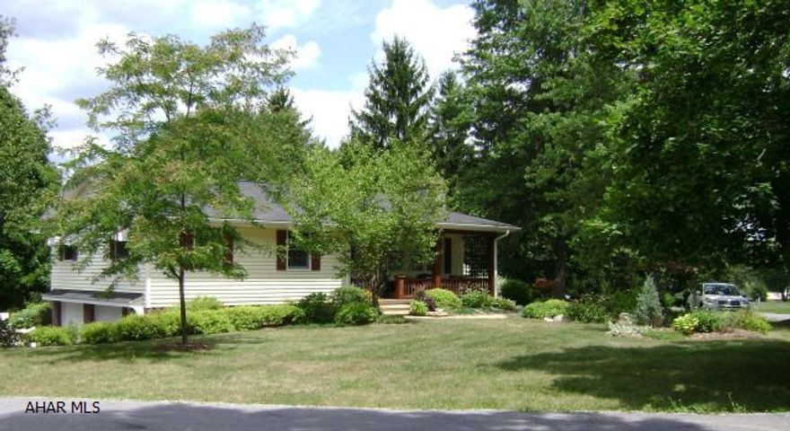 Picture Perfect- Move Right In- Manor Park- 2556 Birch Drive -Hollidaysburg Schools- Blair Township- One Story 1-3 Bedrooms, 2 Bathrooms, Living Room/Fireplace, Kitchen/Dining Area, Deck/Awning, Office/3rd Bedroom, Window Coverings, C-Air, Appliances, Custom Closets. Lower Level Family Room, Laundry, Bathroom, 2 Car Garage, Shed on 1/2 Acre Corner Lot. Many Extras! $159,900.