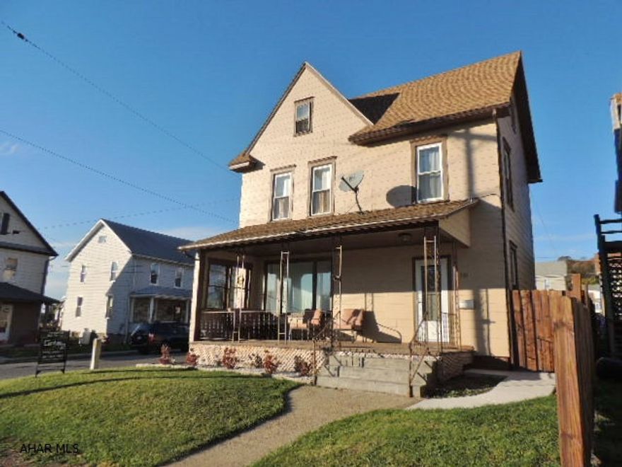 Quality Home! Set up an appointment to view this tastefully updated 3BR. 1 3/4 bath home in Gallitzin. Spacious rooms , 2nd floor laundry. Your choice of heat source, oil, coal, wood or use all 3. 24x32.5 heated 2 car garage.  So much room, so many possibilities!