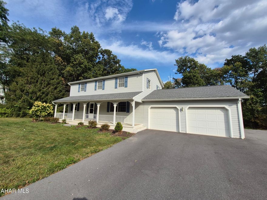This beautiful 2-story home in Martinsburg is a must-see!  It offers 3 bedrooms with 2.5 baths and great updates throughout.  Enjoy your morning coffee on the covered front porch, and entertain on the rear deck in the evening. There is plenty of room for outdoor activities with nearly 2 acres of ground. A large paved driveway leading to the attatched 2 car garage is an added bonus! Don't miss your chance at this move in ready home.  Call for your private showing today.