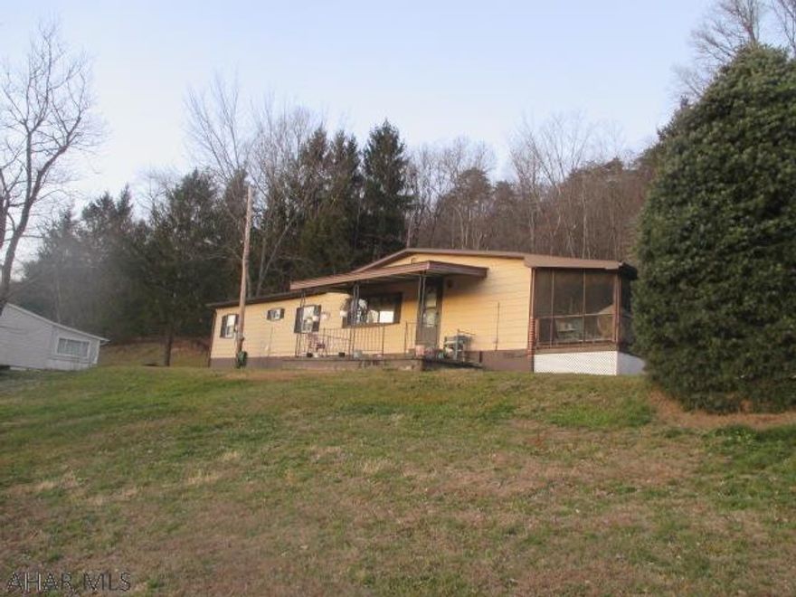 Do you want country living? Hollidaysburg school district? Large garage? Do you need a lot of bedrooms? This one story home offers 5 bedrooms, screened in porch, 1.47 acres of ground, large 3 car detached garage, and shed. All within minutes to town. Some minor updating could make this your perfect home. Sold as-is. 3 bedrooms are on the small side. Motivated seller, bring offers. Sellers will help towards buyers closing costs.