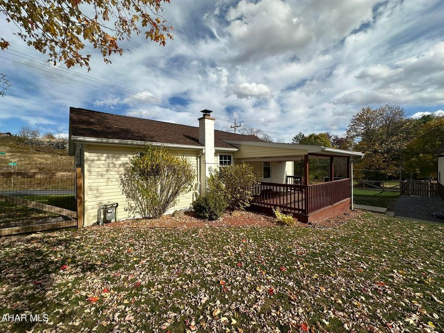 Welcome to this charming 2-bedroom, single-level ranch situated on two double lots, complete with a new roof installed in the fall of 2024! This delightful home features a thoughtfully designed layout with two bedrooms and a full bath, providing both comfort and convenience.

Step outside to discover a beautifully fenced-in yard, ideal for outdoor gatherings. Enjoy the convenience of ample off-street parking, ensuring plenty of space for guests.

The property also includes a cozy basement, complete with a natural gas stove that adds a warm, inviting touch—perfect for relaxing evenings or entertaining.

For the automotive enthusiast or hobbyist, the impressive 30x40 garage is a standout feature, equipped with heat, electric, and water. It comes complete with a two-post automotive lift and an air compressor, making it the perfect workshop or storage space.

This property offers a unique blend of comfort and functionality. Schedule your private tour today and envision your new life in this wonderful home!