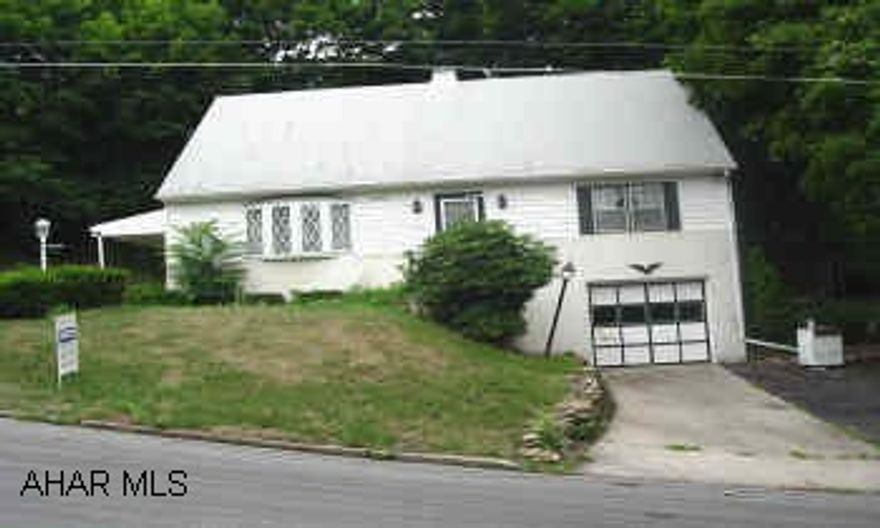 CAPE COD STYLE HOUSE WITH 4 BR & 1.5 BATH. TERRIFFIC COVERED DECK. 4 BEDROOMS- WHO NEEDS THEM? BESIDE THE BEDROOMS THERE'S 1.5 BATHS, COVERED DECK, ONE CAR GARAGE AND A FINISHED BASEMENT. $89,000. SEE MIKE McCAULLEY.
