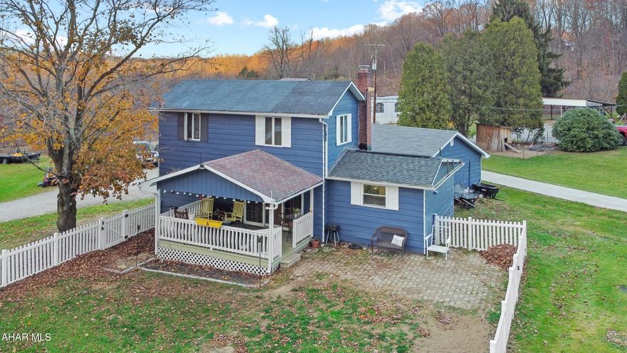 Welcome to Paradise....84 Paradise Drive in Alverda! This beautifully updated home is nestled on just under an acre of land & boasts an array of impressive features. As you step onto the main floor, you'll be welcomed by a generous living area that seamlessly flows into a newly renovated kitchen, complete w/ appliances. The main level also includes a full bathroom for your convenience. Venture upstairs to find two spacious bedrooms, perfect for relaxation & rest. The unfinished basement offers a laundry area, utility room, & ample storage space, providing endless possibilities. Outside, you'll appreciate the large two-car detached garage, a fenced-in yard, a covered porch for outdoor enjoyment, off-street parking, & a massive yard that invites outdoor activities. Don't miss out on this incredible opportunity!