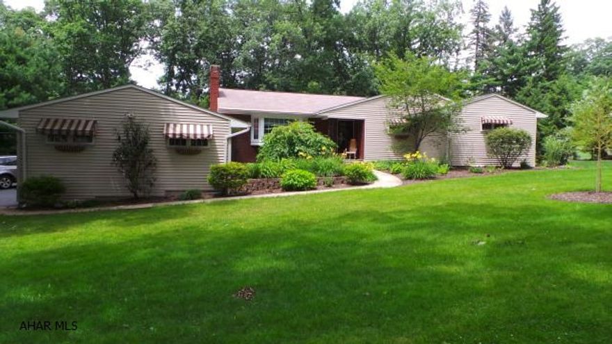 So much to offer...inground pool w/heater and covers, outside kitchen w/fridge, sink, hibachi grill and great patio space. Indoors offer state of the art open kitchen w/granite counters, island seating for 7, hardwood floors, lots of cabinets, and exceptional lighting new in 2014 and is open to a lower level family room w/half bath and access to mud room and garage. Master bath offers travertine marble, 2 sinks, shower and a fabulous soaking tub. Master bedroom offers vaulted ceiling and door to patio. Basement offers family room w/gas fireplace, bar, 3/4 bath, laundry, gym and a murphy bed built into the wall. PRICED WELL BELOW VALUE!