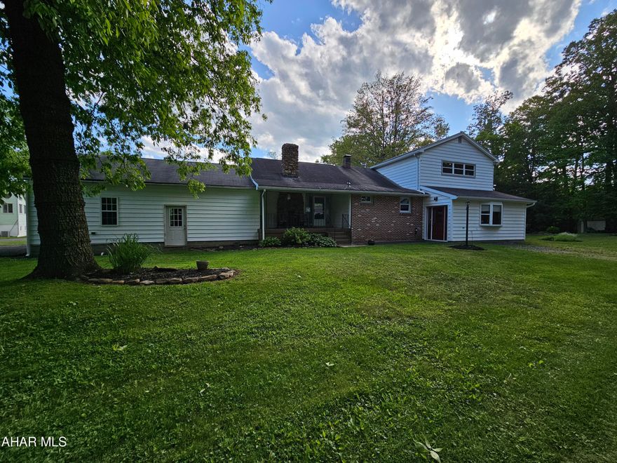 This spacious 2-bedroom home, nestled on approximately 0.8 acres at the end of a tranquil dead-end road, offers a serene retreat. The bonus room, versatile and adaptable, presents the option of transforming it into a cozy 3rd bedroom, a home office, or perhaps a creative studio space. In addition, the  2-car garage provides ample space for vehicle storage or tinkering on projects. The galley kitchen, efficiently designed for functionality, offers plenty of counter space and storage, making meal preparation a breeze. The main level family room, spacious and inviting, provides a versatile space for entertaining guests or turning into an in law suite or additional bedrooms! This home has a furnace that was installed approximately 4 years ago and also newer windows with a LIFETIME warranty that is transferable!! 
Outside, there is a lush canopy of trees, which provides natural shade, keeping the house comfortably cool on hot summer days. The large flat yard not only offers a shed with electric, it also offers endless opportunities for outdoor activities, whether it's gardening, hosting gatherings, or simply enjoying the peaceful ambiance. Surrounded by nature's beauty and serenity, this home offers a perfect blend of comfort, convenience, and tranquility. (Preapproved buyers only, buyer to confirm taxes square footage and lot size)