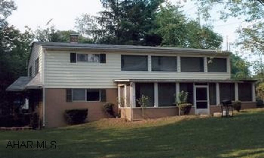 A very peaceful, easy accessed get-a-way or year round home. A very peaceful, easy accessed get-a-way or year round home. Pleasant setting close to the Juniata River offers woodland and river views with easy access to the water. Home like cottage with private drive features living room with woodburning fireplace, dining room, kitchen, 5 bedrooms, 2 full baths, large playroom, ample storage and 2 screen porches. Lots of space for outdoor activities. SELLER IMPROVEMENTS  as of 9/7/07 include freshened landscape, exterior house painting, some new facia treatments, some new gutter at downspouts, call agent for more info.