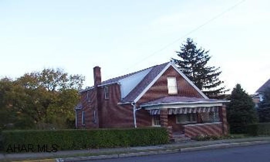 Charming brick cape cod, plaster walls, hardwood floors, 6 year old furnace and roof, large lot, 2 car detached garage and 2 car detached stone garage with workshop/loft. DO NOT TOUCH GARAGE DOOR HANDLES; USE TRANSMITTERS.