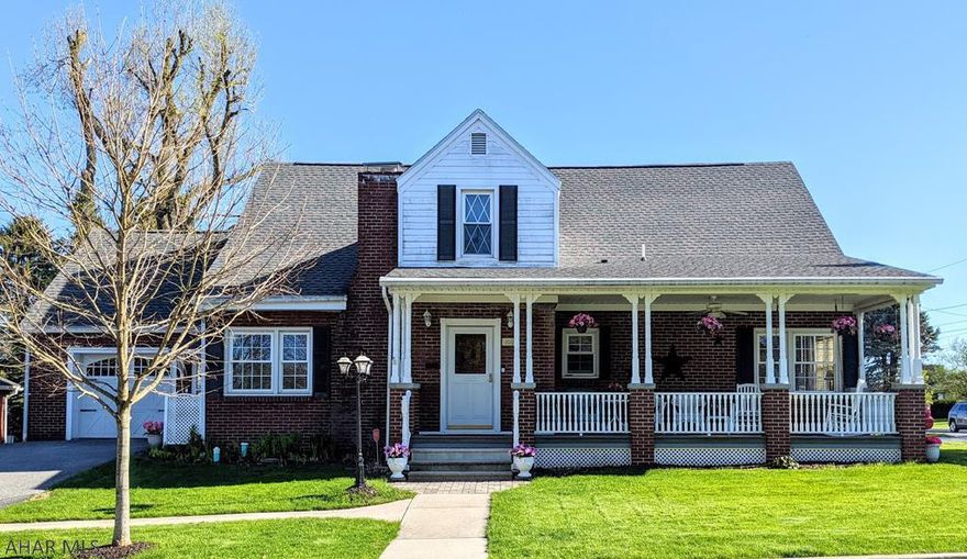 Upon entry to this BEAUTIFUL home, you will find a grand living room with a gas custom built marble/oak fireplace, and pillars that blend with the decor. The LARGE Kitchen is WARM and inviting with Cherry cabinetry and recessed lighting. Many updates are in this home with CREATIVE DETAILS. This home boasts corner windows, custom blinds and hardwood floors. Includes 4-5 Bedrooms!  4 Full Baths! The basement is HUGE and includes a separate workshop with tools included!   This home is well manicured and maintained and all on a corner lot 100x90.  You will just need to see this home to believe it! Please see the extra document which includes all of the details!  (Currently, 2nd Fl used for Airbnb which could provide extra income, OR no adjustments are necessary for a single family home)