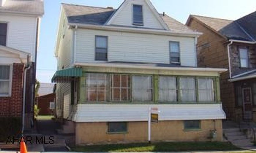 3 bedroom home in great location. Needs TLC but has alot of potential. Property being sold "As Is" in great location. Nice fenced yard with large 2 car garage