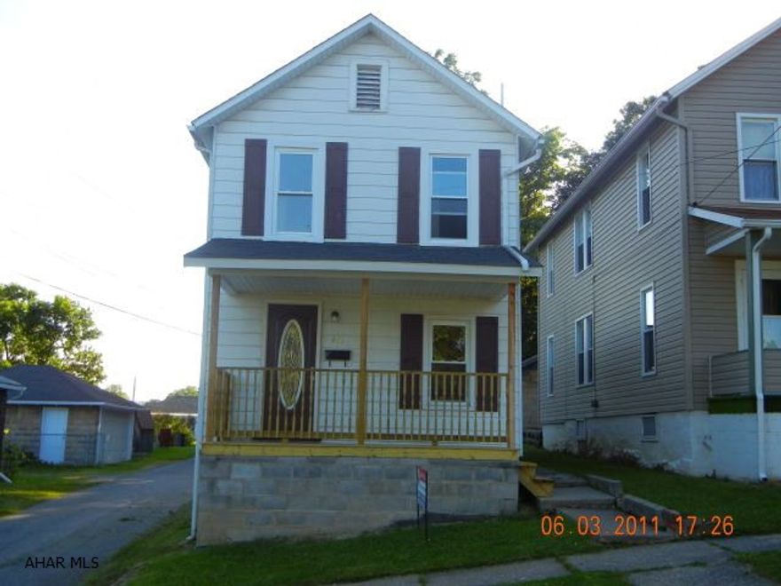House Was Totally Re-Done Inside, New Roof On House, Garage, And Shed, New Sofit & Fascia On House, New Front And Back Porchs, Some New Windows, 200 Amp Electric, New Copper Plumbing On 2nd Floor, New Inside Sewer Drains, New Hot Water Tank, New F.H.A. Furnace, New Bathroom, New Dry Wall In Every Room, New Paint In Entire House, New Kitchen Cabinets, New Counter Tops, New Range Hood, New Light Switches, Lights, And Receptacles, New Steel Front And Back Doors, New Interior Doors, New Berber Carpet, New Vinyl Flooring, New Exterior Shutters.