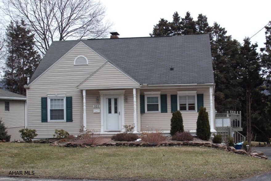 Great Cape Cod, large eat-in kitchen, oak cabinets. Large living room with fireplace, first floor has 2 bedrooms with updated full bath. Second level has large master bedroom, walk in closet and new large master bath with 2 pedestal sinks, jacuzzi tub plus separate shower. Basement has family room, den or bedroom.