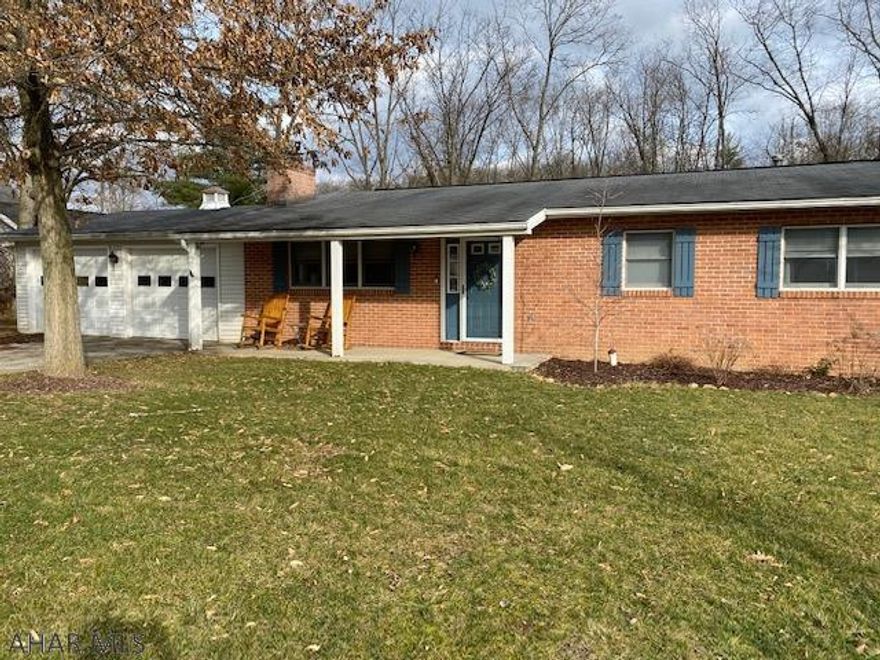 One story living in Hollidaysburg! Great location close to everything! Ranch home features updated kitchen, flooring, paint and bath. Rear 3 season room opens up to private yard! Do not miss this gem!