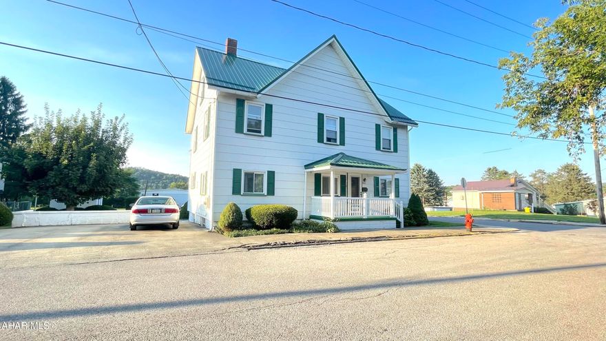 Come tour this very well maintained 4 bedroom home on a corner lot in Portage Borough! This property features 2,000 + square feet, an eat - in - kitchen, dining room, living room and separate office/den area on the first floor. Upstairs you will find 4 large bedrooms, bathroom, and huge walk - up attic. Additionally, there is a full finished bathroom in the basement, and street parking on the side. Hot Water Heater - 2020. Metal Roof - 2020.