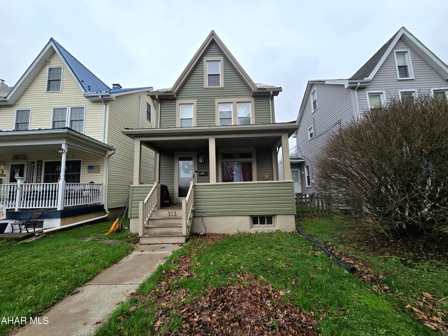 Located in the heart of Juniata this 3 bedroom 2 full bath home is waiting for you!  The first floor features an open floor plan with updated kitchen, full bath, laundry and access to rear fenced flat lot.  The second floor has 2 bedrooms and an additional bath.  A second floor bonus room gives you access to the 3rd floor HUGE bedroom.  Whether you are looking for your first home, an investment property, or your forever home- this one checks all the boxes! Windows, siding, metal roof, and boiler are all less than 10 years old!  Schedule your showing today!