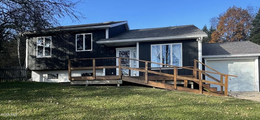 EBENSBURG, WINTERSET AREA.  Enjoy privacy in this cozy, well maintained, freshly painted, 2 bedroom, 2 bath home nestled on a 1 acre lot.  Offering a full basement with an open canvas to make your dream rooms come true.  The backyard is the perfect place to have family gatherings and picnics with the fire pit and the covered pavilion.   This home is in close proximity to SFU and the Ghost Town Trail.  Schedule your tour today.
Please remove shoes to walk on the carpet.