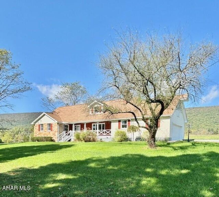 A Rare Find!  Plenty of room to roam!  Spacious 4 bed, 2 bath home with attached 2 car garage, detached garage, and large barn on over 17 acres. Recently updated with new carpet and freshly painted.  Property is being sold in 'As Is' condition.  Buyer to verify taxes and square footage