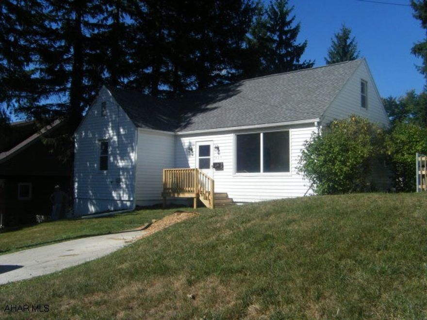 This home has just been completely renovated. New kitchen cabinets and countertop, all new bedroom and bath on second floor, hardwood floors on first floor (refinished), new wiring and electric service, plumbing, home repainted interior including basement floor and walls. New sewer line to street. Shingle roof is 10 years old. Vinyl siding age unknown.