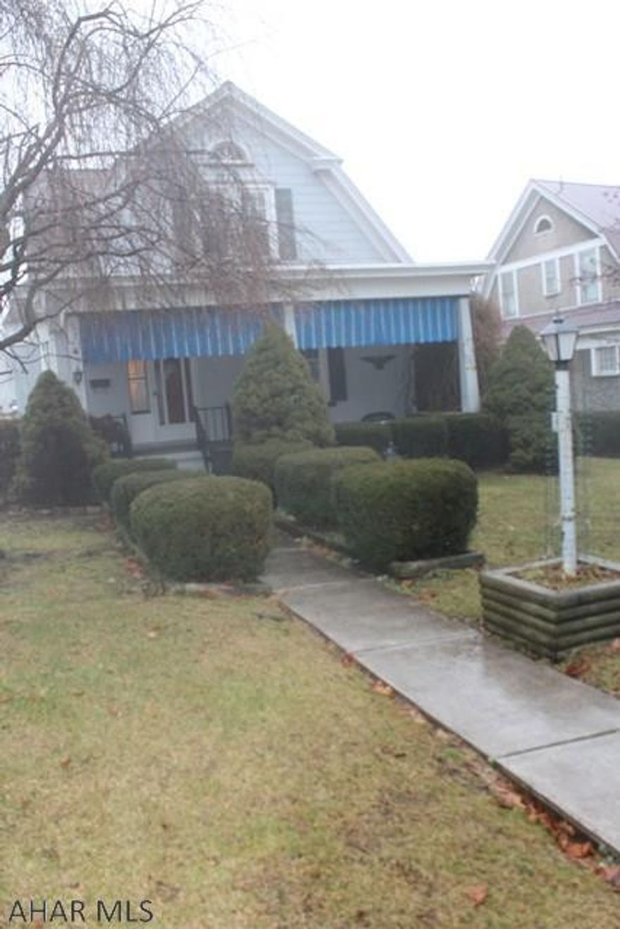 Welcome to this 3 bedroom, 1.25 bath home in a quiet Tyrone neighborhood. Enjoy the outdoors on a back covered patio in this charming area. Home feature 3 nicely sized bedrooms for plenty of space. There is a detached 2 car garage and central air on the first floor. This home also has a 3 season enclosed sun porch. Schedule an appointment to view this home today before it is gone. SELLER TO GIVE A 4000.00 PAINT ALLOWANCE.