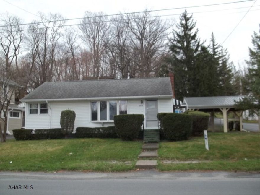 Don't miss this one! Super cozy 2 BR ranch with large EIK, screened in porch,CA,laundry off kitchen, fenced in yard, finished basement,large LR with extra large bow window in a great location near Mansion Park. A little updating would make this a perfect starter home or home for the downsizer.