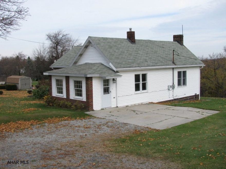 Country Living! Great 3 bedroom 1 story brick home on an acre lot located close to Ebensburg and convenient to highway access to get either to Johnstown or Altoona in minutes.