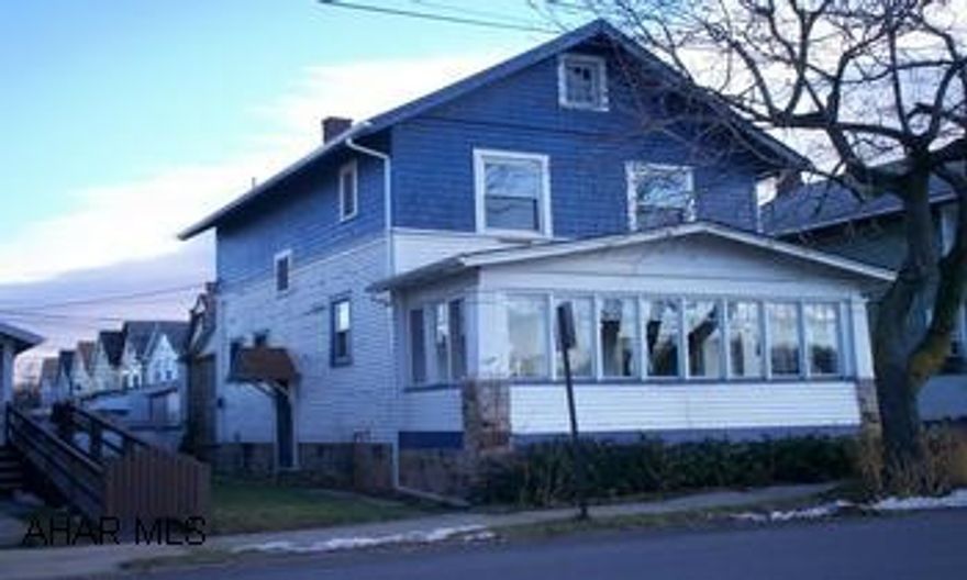 Spacious 3 bedroom 1bath home, newer roof and furnace. Updated bath. Priced to sell. Won't Last! Property is being sold in "AS IS" condition and has been winterized. No electric unitl Jan 8th.