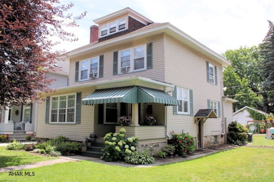 Nicely updated home on one of Altoona's prettiest streets near Baker School and Mansion Park.  New kitchen, new flooring, new windows, and insulation in 2007. First floor laundry.  Lots of charm with built in bookcases in the living room.  Hardwood floors on second floor. Off street parking in rear.  Agent is related to seller.