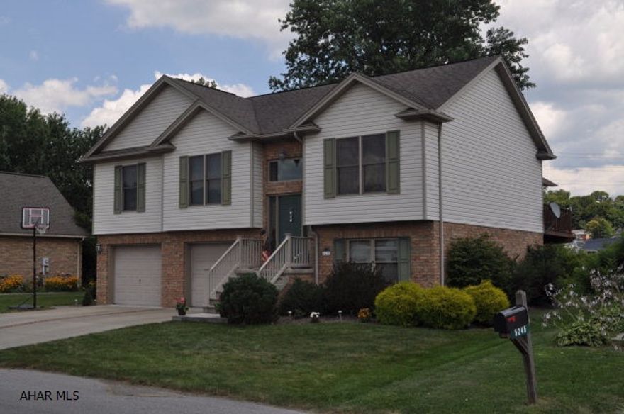 Well-maintained bi-level home with a unique layout. Enjoy family time in the large living room that offers access to the back deck - overlooking a spacious backyard with firepit - perfect for entertaining. Kitchen off main living room features pass-through window. All bedrooms on main floor. Downstairs family room has a walk out to the patio and backyard. Newer hot water heater and large two car garage with plenty of storage space. Lovely landscaping surrounds home. Shed in backyard.