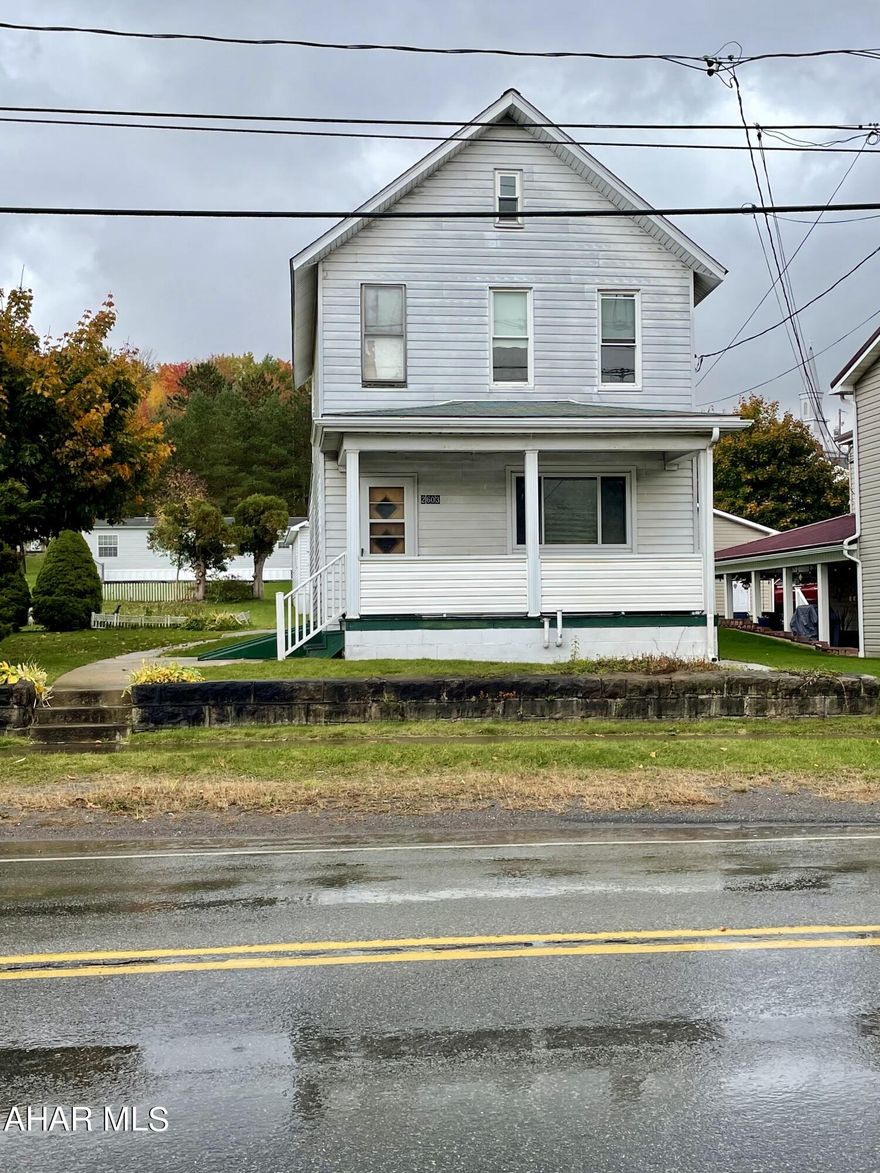 Beautiful move-in ready home in Northern Cambria. Situated on Bigler Avenue, this home is in the perfect location and is close to everything that the area has to offer while still having a private, sizable, over 1/10 of an acre fenced-in yard. This 2-bedroom, 1 bathroom home includes over 900 sq ft and additional space in the sizable basement and stand-up attic. Entering through the front door off of the fully enclosed porch, you'll notice the dining area that includes a beautiful wooden grandfather clock and full dining room set. Separating the living from the dining area is the beautiful wood work that defines the space and adds character and charisma. All of the new appliances and space that the kitchen provides will make anybody who loves to cook happy. Upstairs you'll find a newly remodeled bathroom and two spacious bedrooms with ample closet space. Outside you'll find an expanded 1 car -432 sq ft garage that includes an electric opener. Having plenty of space - inside and out, well maintained and move-in ready, and plenty of amenities such as central AC, there isn't much this home doesn't have to offer. Call, Text, or Email today to schedule a showing.