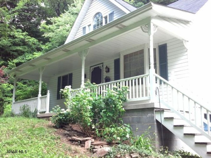 Adorable, like new, cozy, private 2-story country home!  Beautiful 1st floor open layout.  2nd floor could be 2 OR 3 bedrooms- vaulted ceilings.  Custom built for previous owner.  Full unfinished walkout basement and integral garage.  2.2 acres.  Nice!